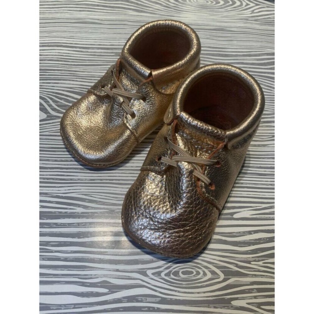 Freshly Picked Rose Gold Oxfords Size 5